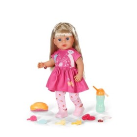 BABY born Papusa Sarah 36 cm cu 7 functii realiste, nu necesita baterii